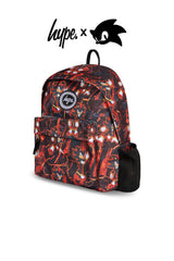 Hype x Sonic The Hedgehog™ Orange Shadow Backpack | Kids School Backpack | Official Sonic Merchandise