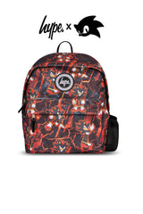 Hype x Sonic The Hedgehog™ Orange Shadow Backpack | Kids School Backpack | Official Sonic Merchandise