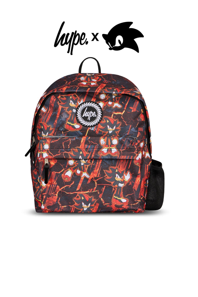 Hype x Sonic The Hedgehog™ Orange Shadow Backpack | Kids School Backpack | Official Sonic Merchandise