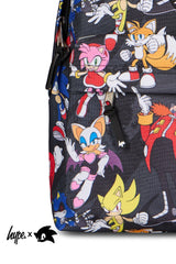 Hype x Sonic The Hedgehog™ Multi Sonic Group Backpack | Kids School Backpack | Official Sonic Merchandise