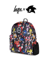 Hype x Sonic The Hedgehog™ Multi Sonic Group Backpack | Kids School Backpack | Official Sonic Merchandise