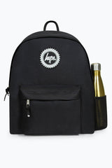 Hype Unisex Iconic Core Plain Black Backpack