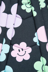 Hype Girls Black Happy Flowers Iconic Backpack